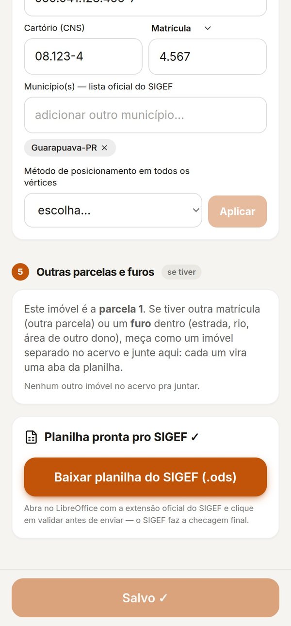 Planilha do SIGEF pronta para baixar